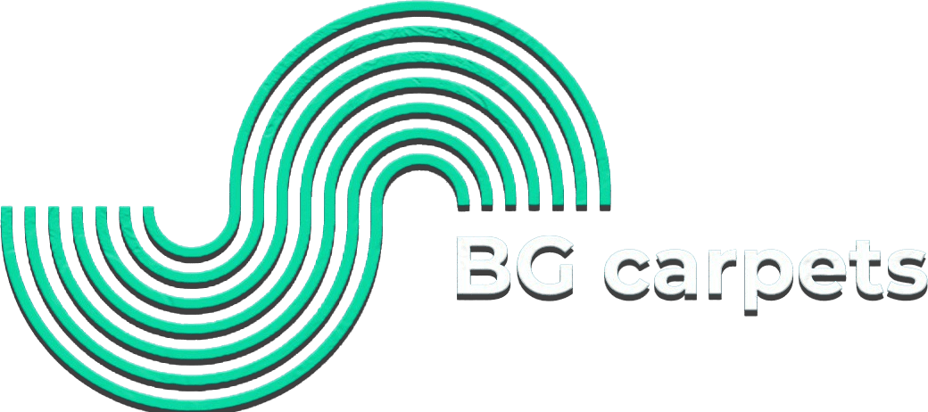 Логотип у вигляді літери S та напис BGcarpets